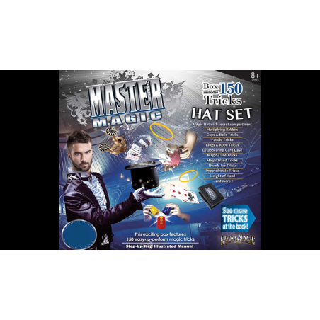 MASTER MAGIC 150 MAGIC HAT SET - Eddy's Magic wwww.magiedirecte.com