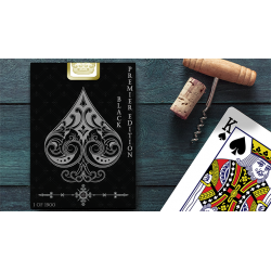 Vintage Label Playing Cards (Gold Gilded Black Edition) by Craig Maidment wwww.magiedirecte.com