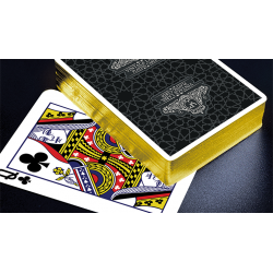 Vintage Label Playing Cards (Gold Gilded Black Edition) by Craig Maidment wwww.magiedirecte.com