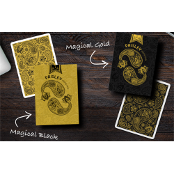 Paisley Magical Black by Dutch Card House Company wwww.magiedirecte.com