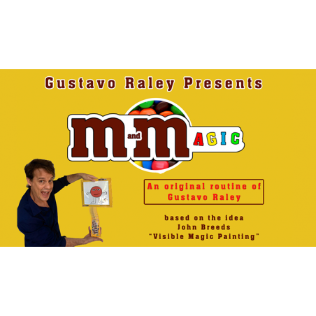 M and Magic (Gimmicks and Online Instructions) by Gustavo Raley - Tour de Magie wwww.magiedirecte.com