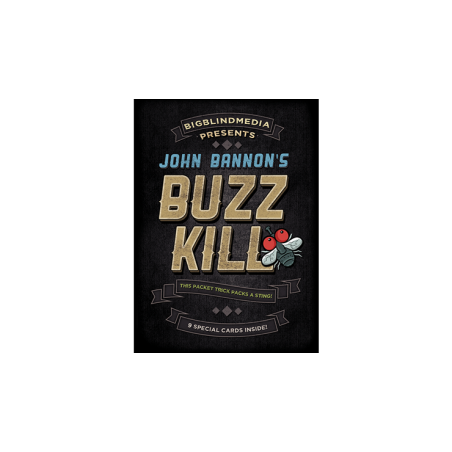 Buzz Kill (Gimmicks and Online Instructions) by John Bannon - Trick wwww.magiedirecte.com