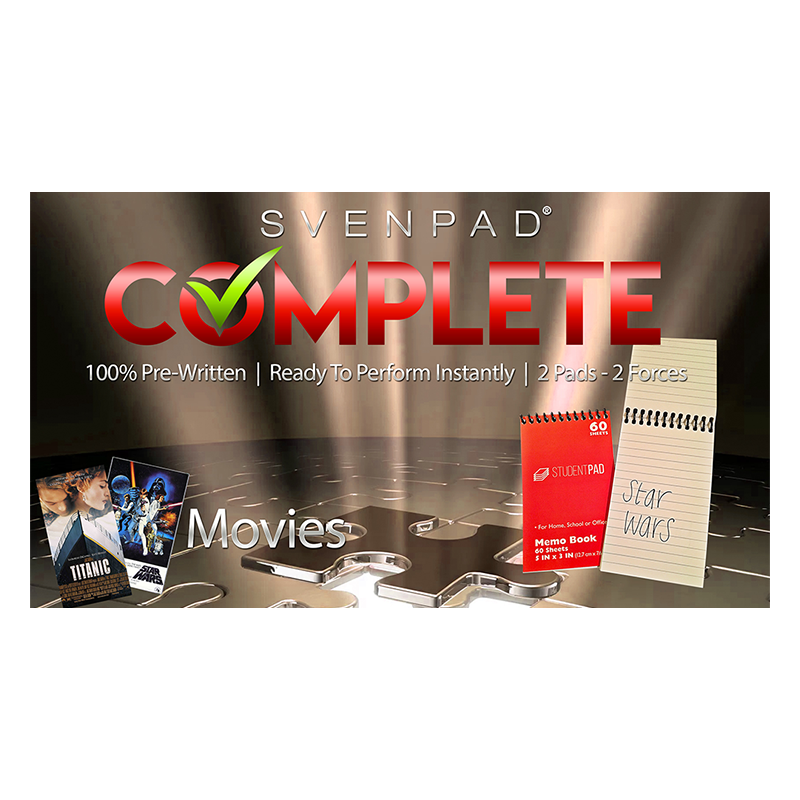 SvenPad® Complete (Movies Edition) wwww.magiedirecte.com