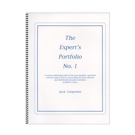 Expert's Portfolio by Jack Carpenter - Book wwww.magiedirecte.com