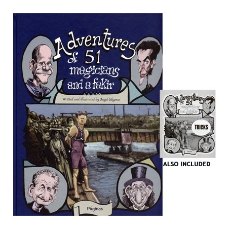 Adventures of 51 Magicians (Book & Pamphlet ) by Angel Idigoras - Book wwww.magiedirecte.com