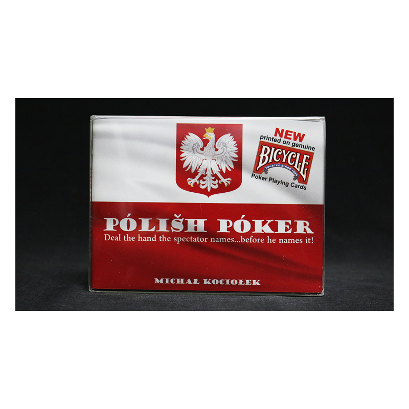 Bicycle Edition Polish Poker  (Gimmicks and Online Instructions) by Michal Kociolek - Trick wwww.magiedirecte.com