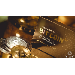 The Bit Coin Gold (3 Gimmicks and Online Instructions) by SansMinds - Trick wwww.magiedirecte.com