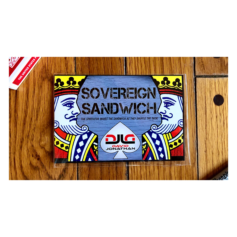 Sovereign Sandwich RED by David Jonathan wwww.magiedirecte.com