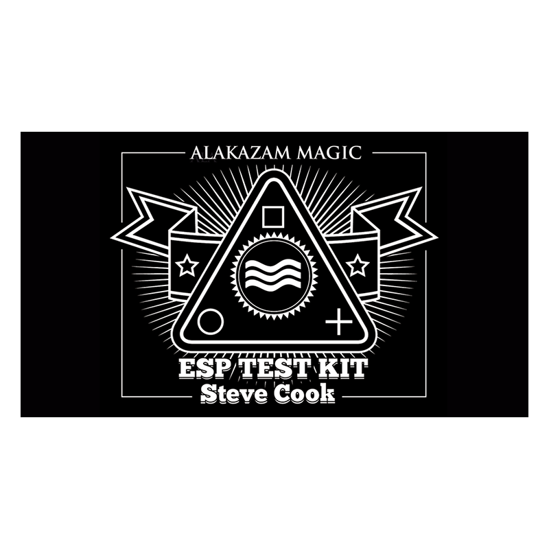 ESP Test Kit (Gimmicks and Online Instructions) by Steve Cook - Trick wwww.magiedirecte.com