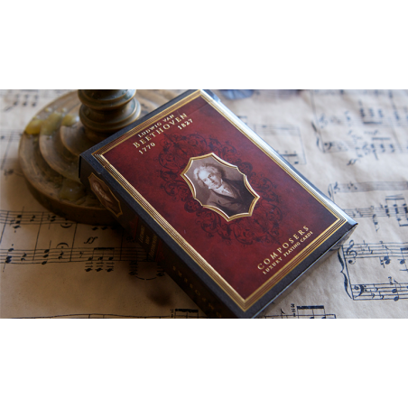 Ludwig van Beethoven (Composers) Playing Cards wwww.magiedirecte.com