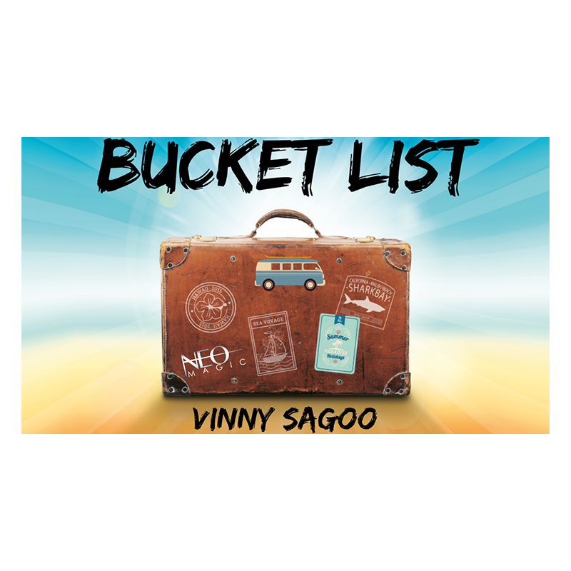 Bucket List (Gimmicks and Online Instructions) by Vinny Sagoo - Trick wwww.magiedirecte.com