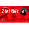 2 TO 1 Rope (Red) by Aprendemagia - Trick wwww.magiedirecte.com