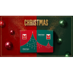 Jeu de Cartes Christmas  (Vert) - TCC wwww.magiedirecte.com
