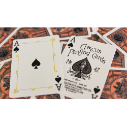 Circus No. 47 (Peach) Playing Cards wwww.magiedirecte.com