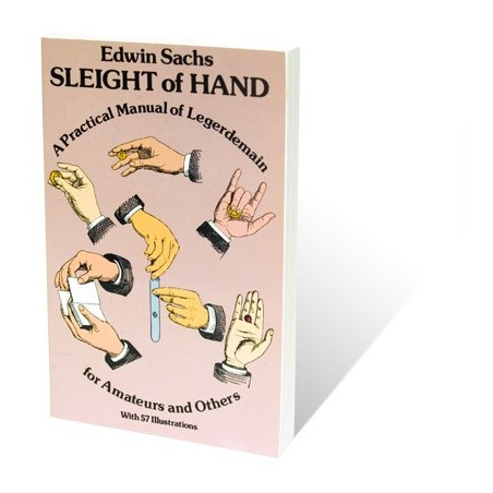 Sleight Of Hand Book by Edwin Sachs - Book wwww.magiedirecte.com