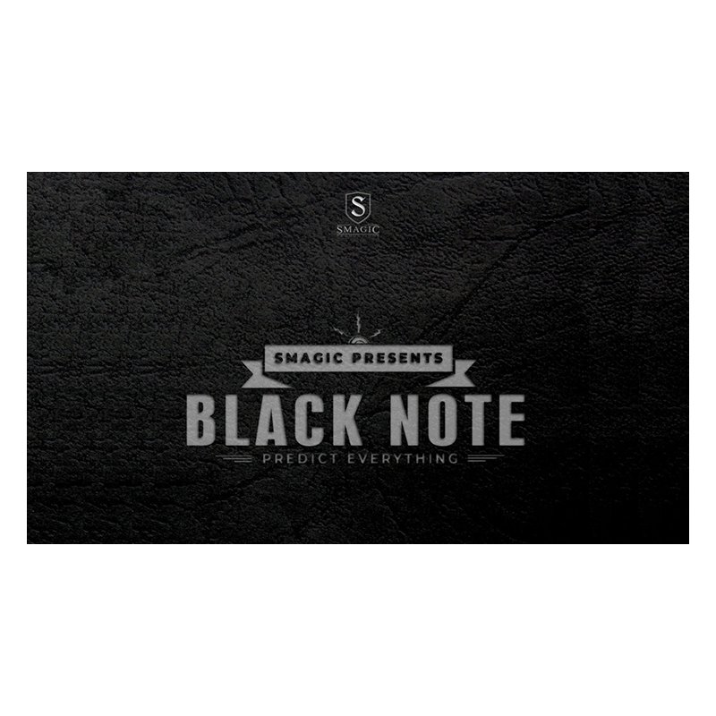 BLACK NOTE by Smagic Productions - Trick wwww.magiedirecte.com