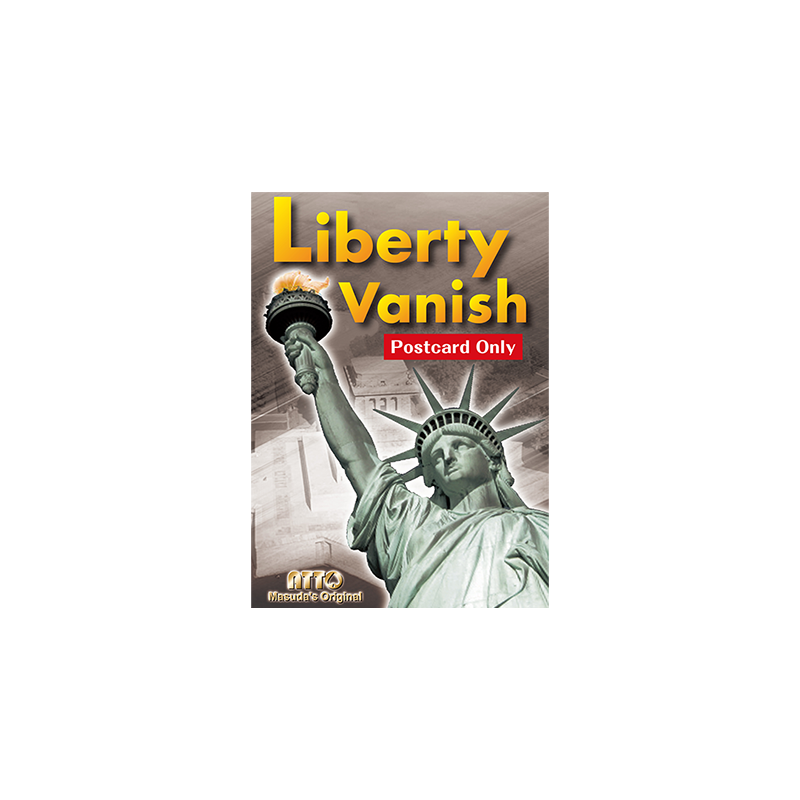 Liberty Vanish (Postcard Only) by Masuda - Trick wwww.magiedirecte.com