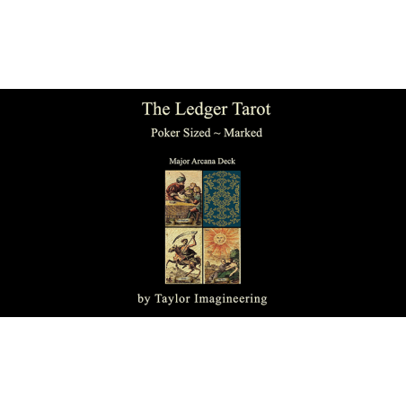 Ledger Major Arcana Deck  (1 Jeu Format poker) de Taylor Imagineering wwww.magiedirecte.com