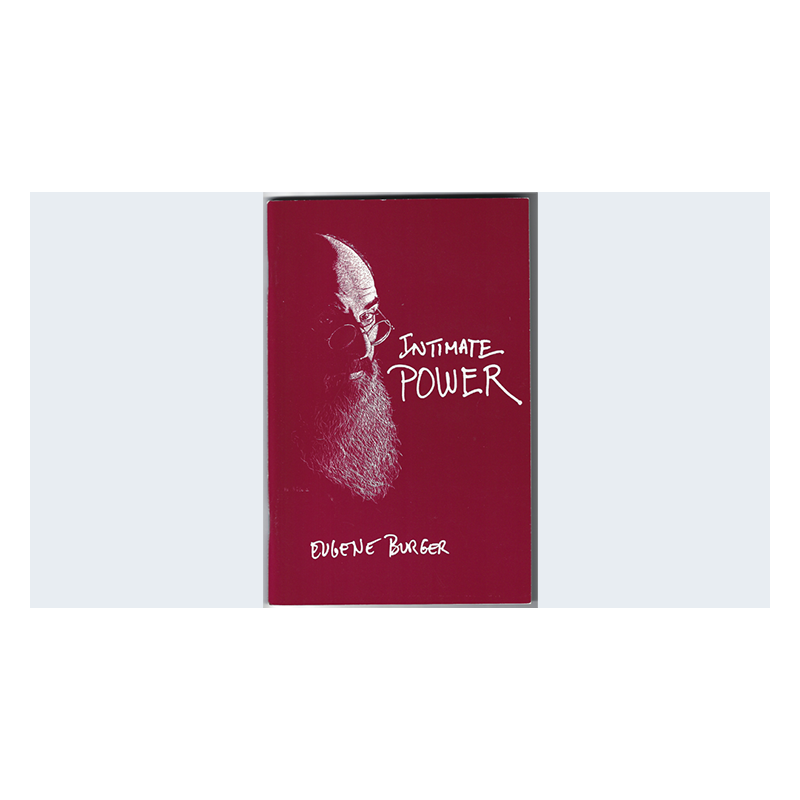 Intimate Power by Eugene Burger  - Book wwww.magiedirecte.com