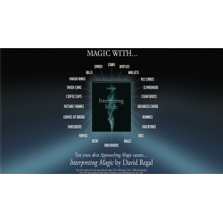 Interpreting Magic by David Regal - Livre de magie wwww.magiedirecte.com