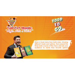 Food To Go 2.0 de George Iglesias et Twister Magic - Tour de magie wwww.magiedirecte.com
