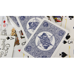 Circus No. 47 (Blue Gilded) Playing Cards wwww.magiedirecte.com