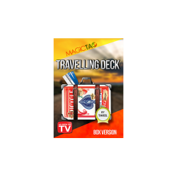 Travelling Deck Box Version Red (Gimmick and Online Instructions) by Takel - Trick wwww.magiedirecte.com