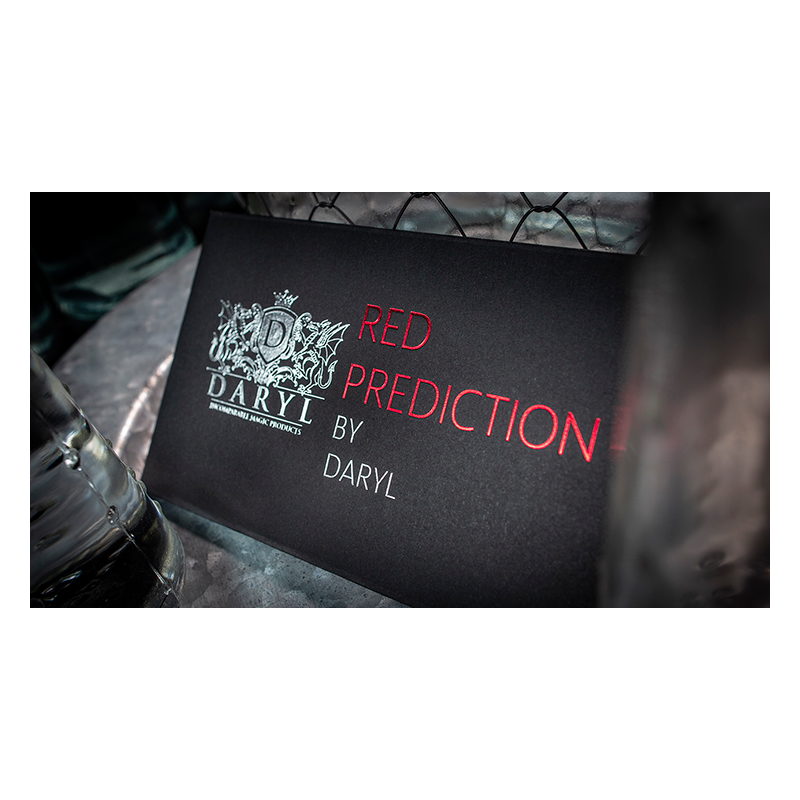 The Red Prediction -DARYL- Tour de Magie wwww.magiedirecte.com