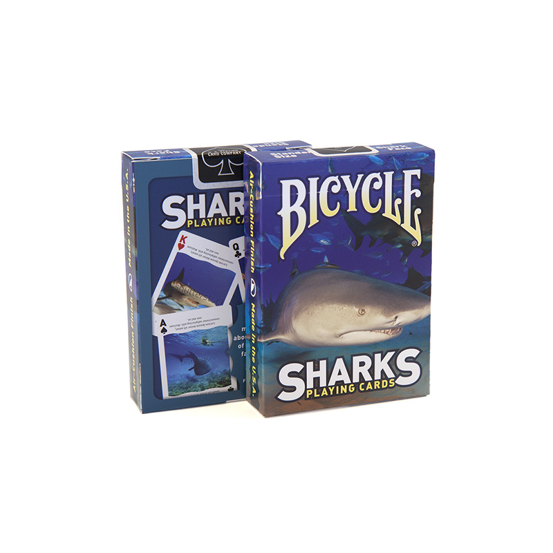 Bicycle Sharks Playing Cards by US Playing Card wwww.magiedirecte.com