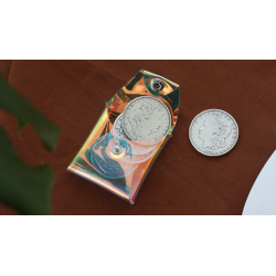 Square Coin Case (Aurora) by Gentle Magic - Trick wwww.magiedirecte.com