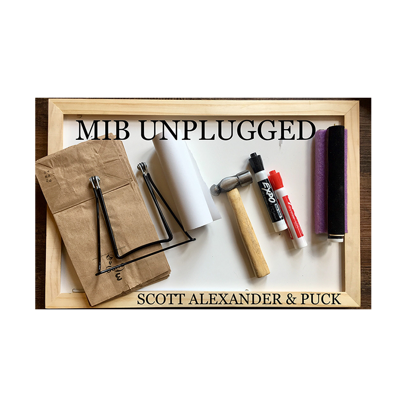 MIB UNPLUGGED - Scott Alexander & Puck wwww.magiedirecte.com